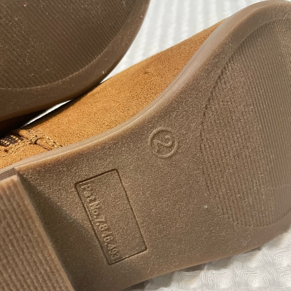 NWOT SO Girl’s Brown Ankle Boots - Picture 5 of 7
